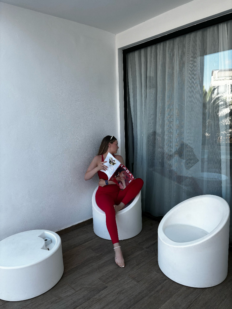 Red Super Soft Leggings