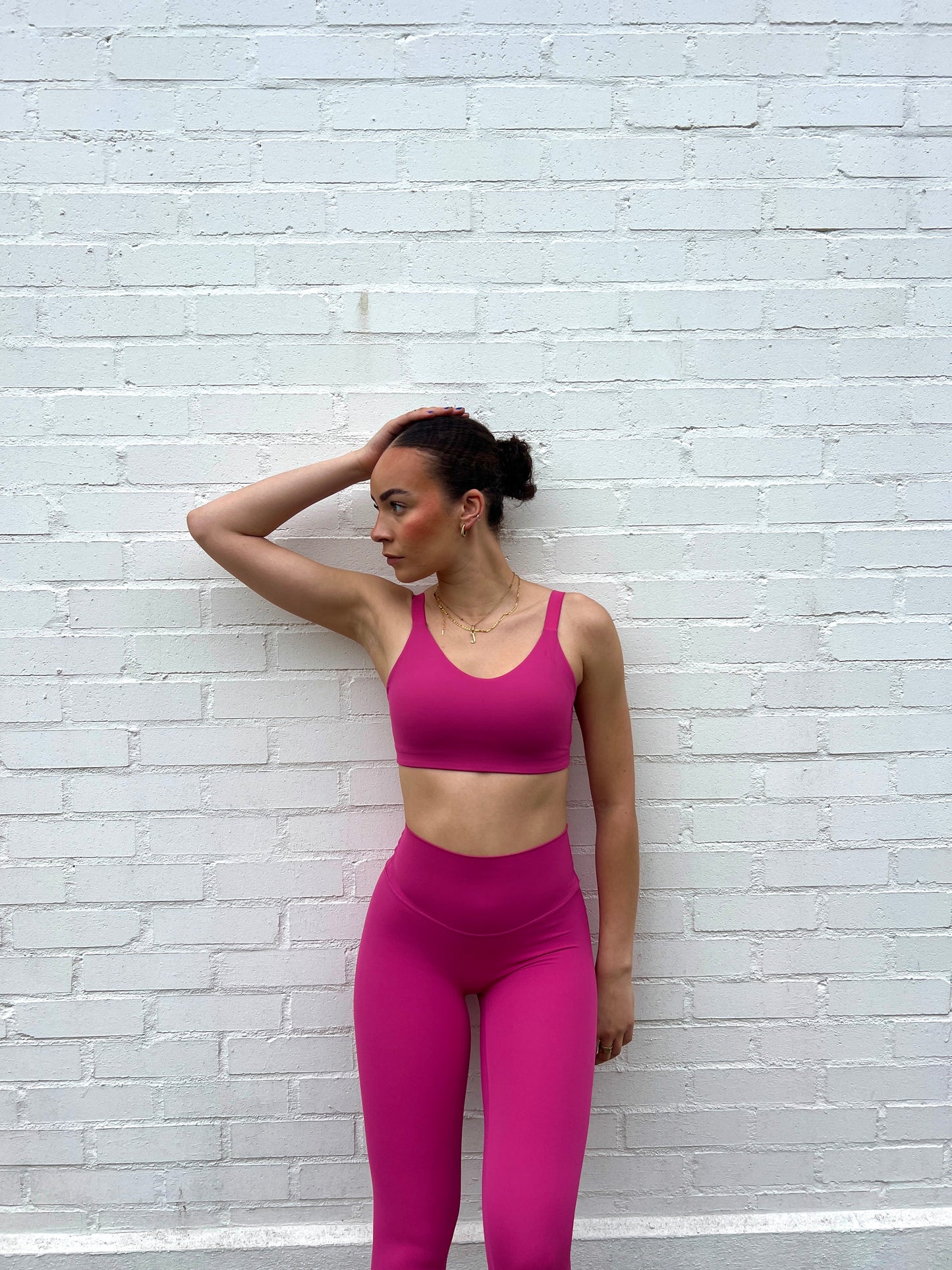 Pink Super Support Bra