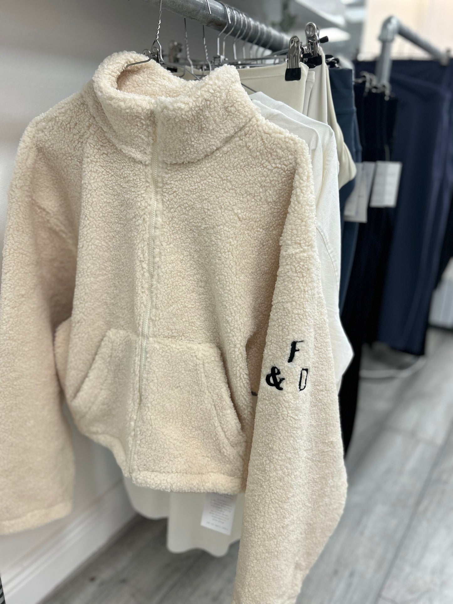 Sherpa Zip Up Fleece