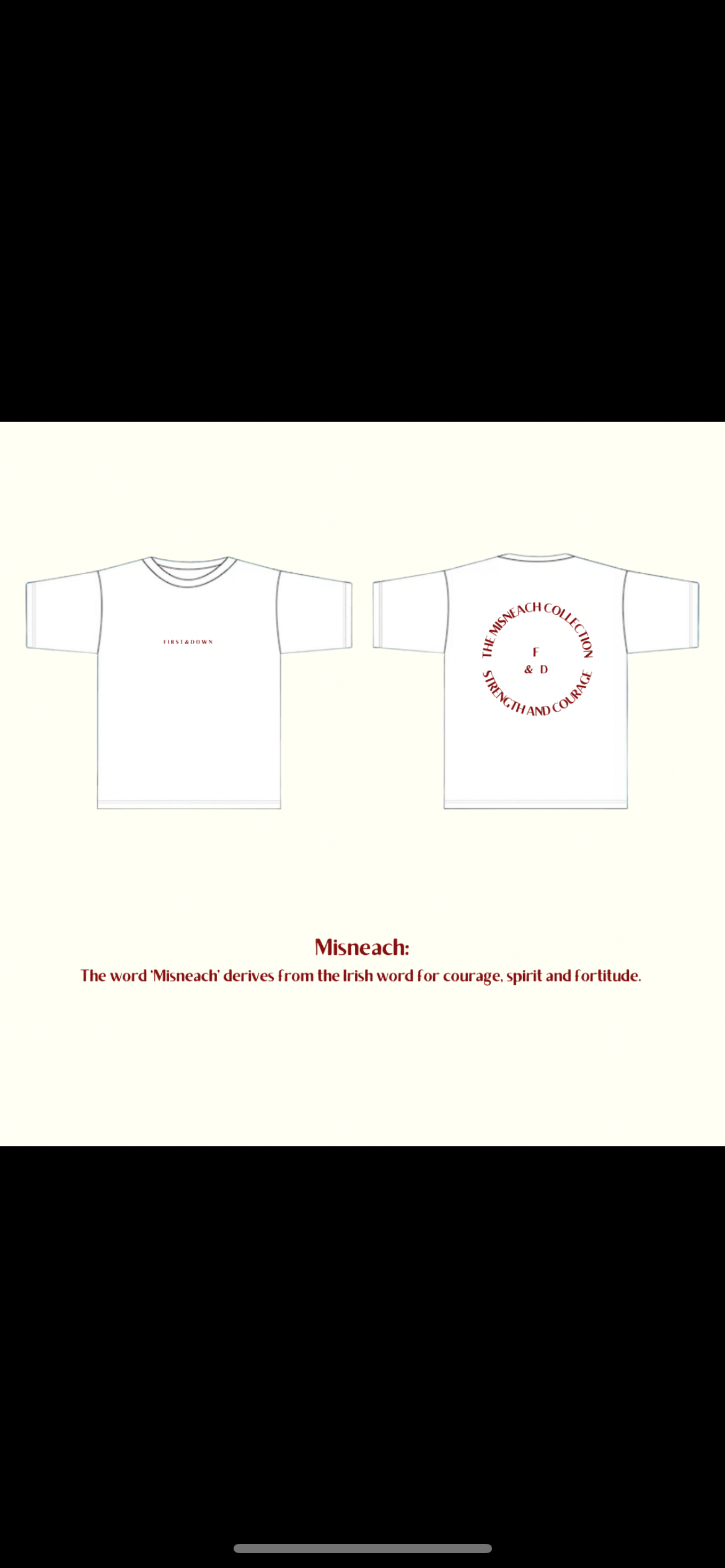 Red Logo Oversized Tee