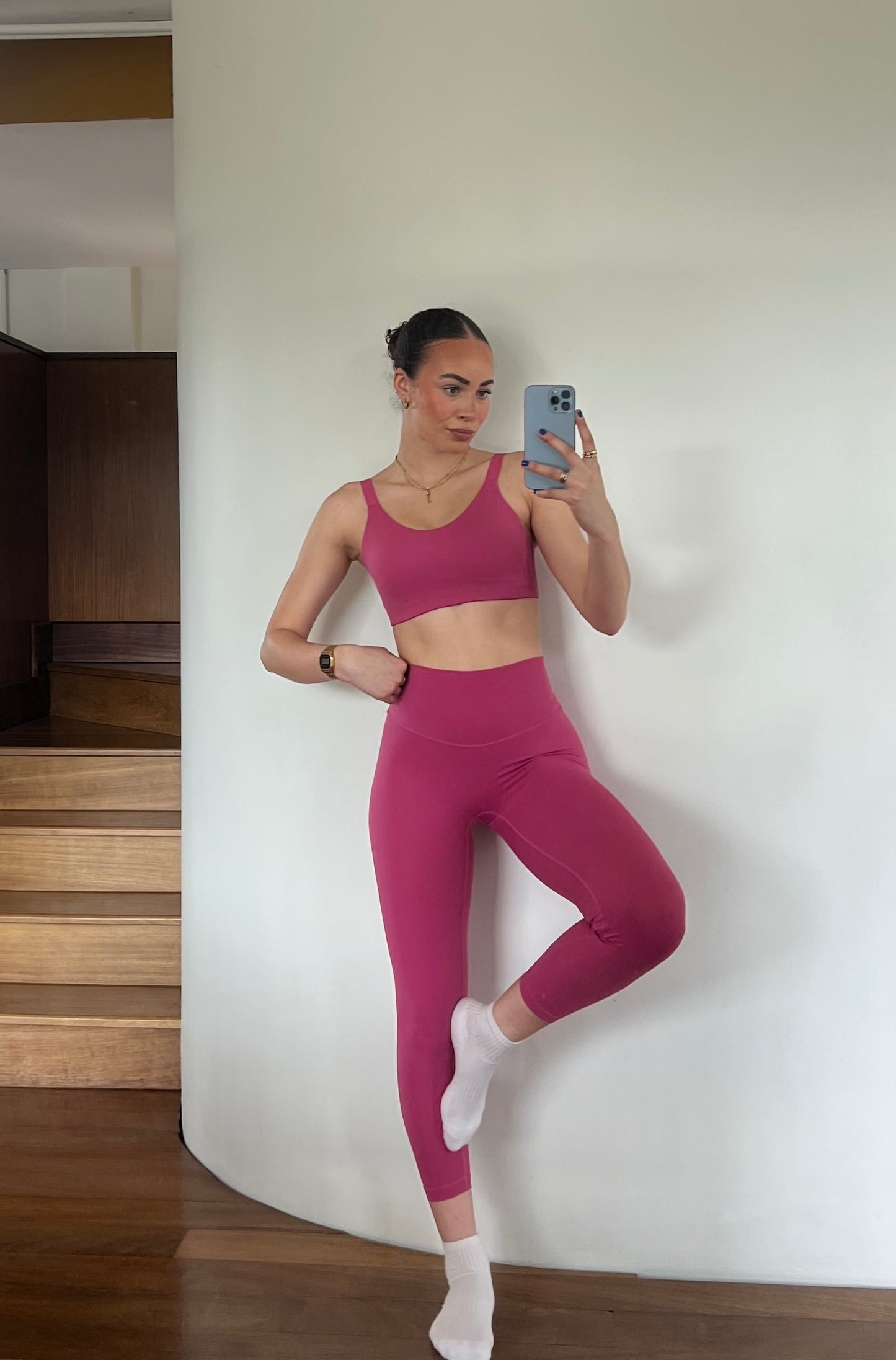 Pink Super Support Bra