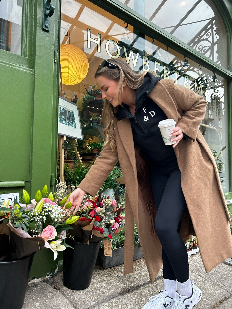 Black Half Zip Hoodie