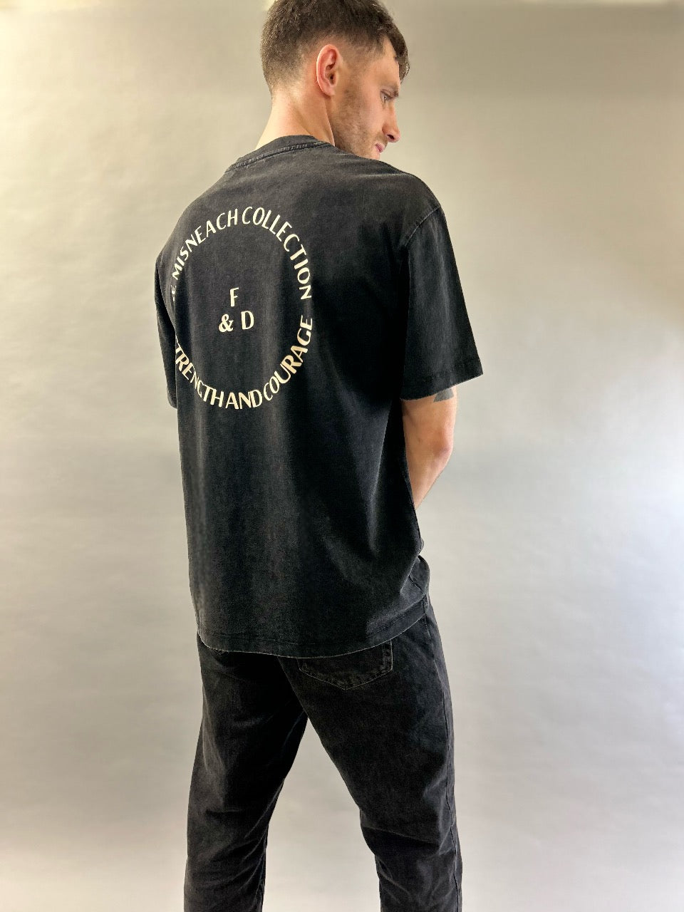 The Charcoal Oversized Tee