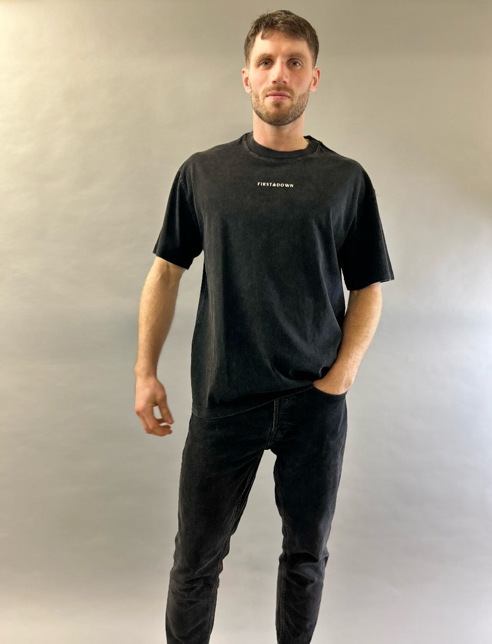 The Charcoal Oversized Tee