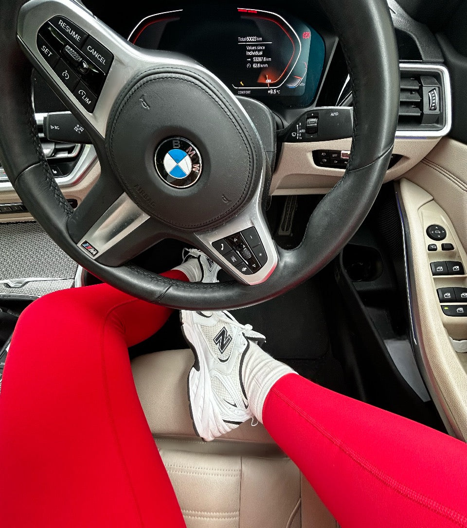 Red Super Soft Leggings