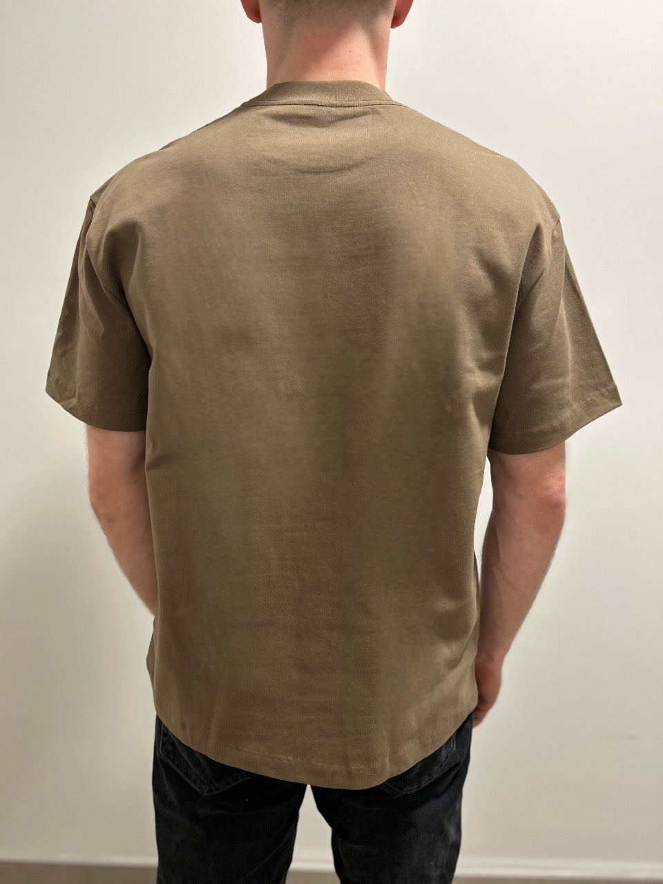 The Khaki Heavyweight Oversized Tee