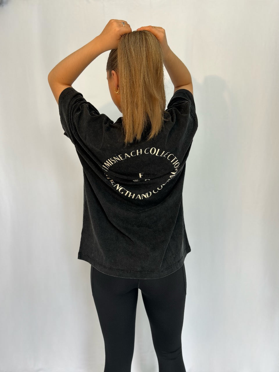 The Charcoal Oversized Tee