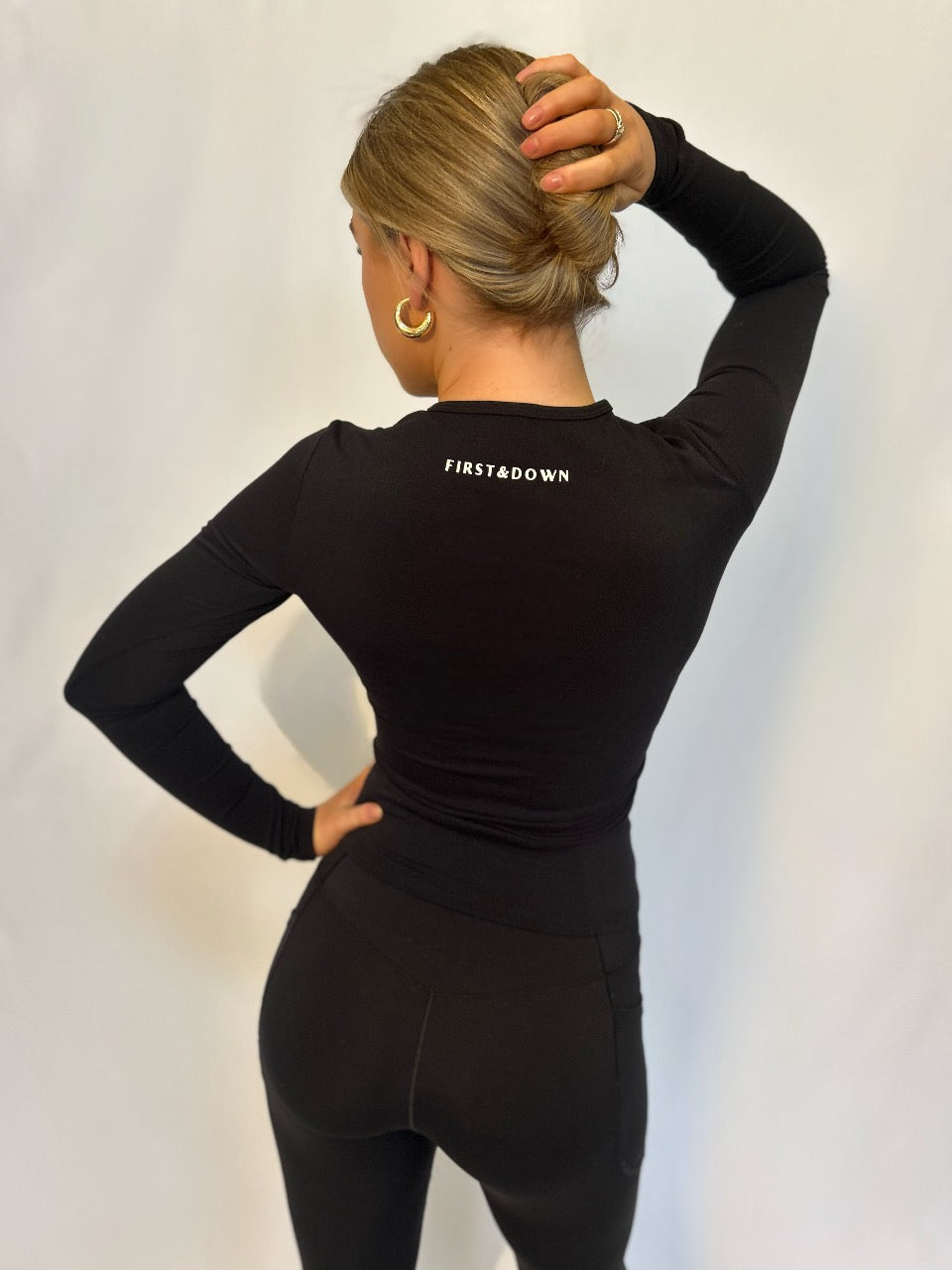 Super-Soft Long Sleeve Top Black