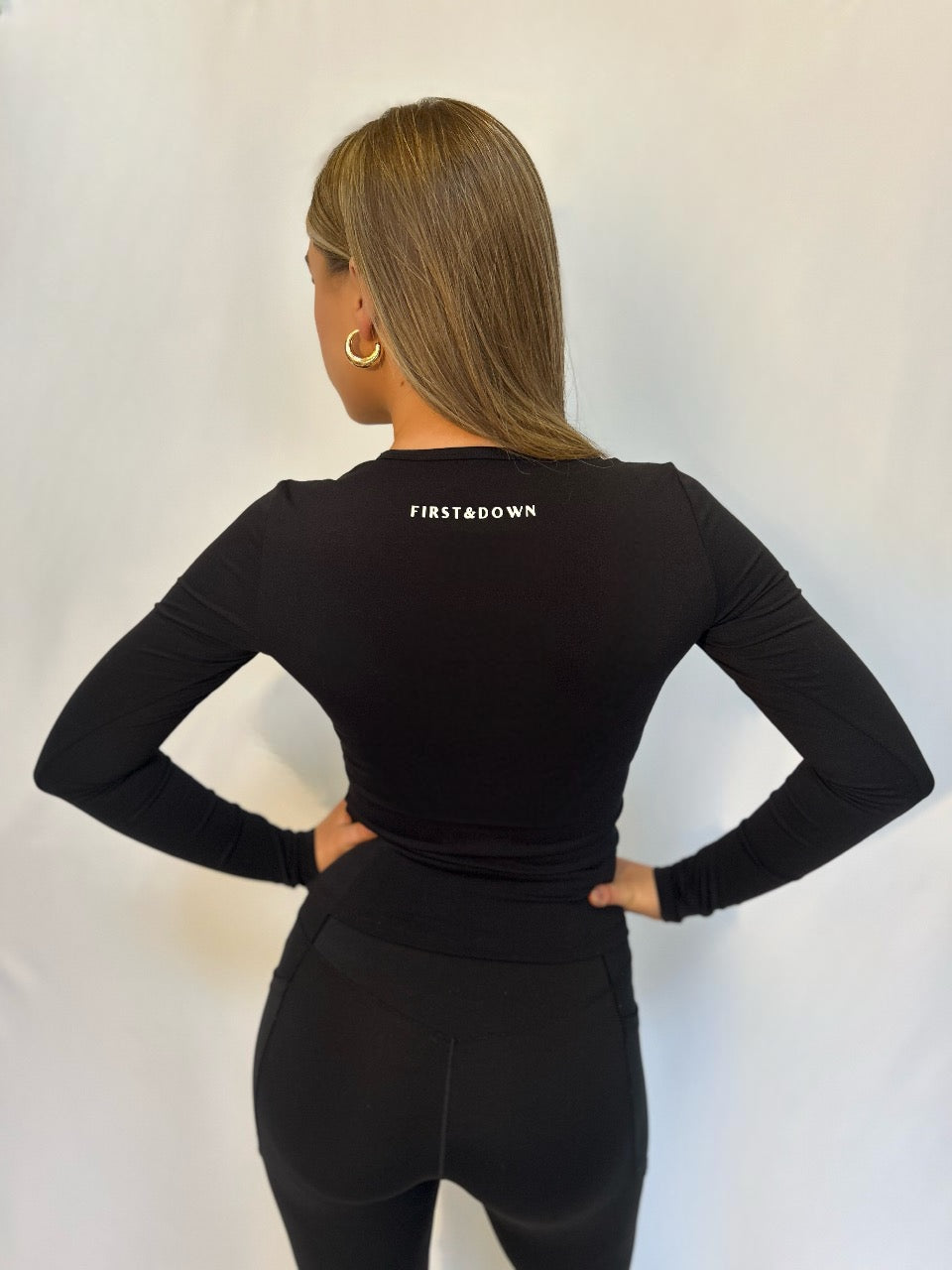 Super-Soft Long Sleeve Top Black