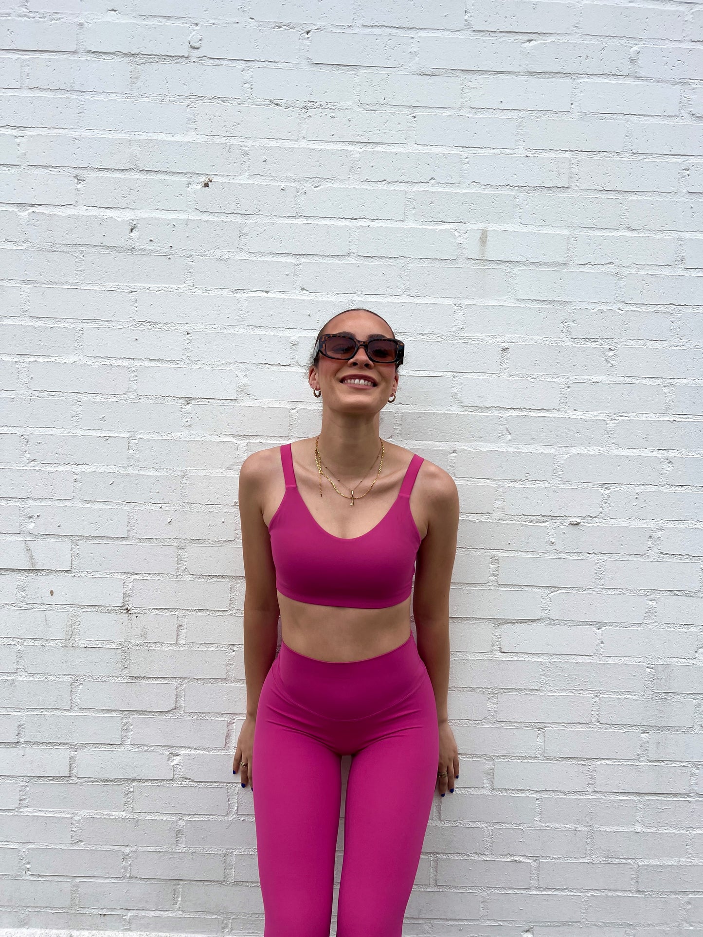 Pink Super Support Bra