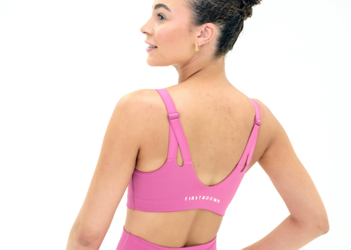 Pink Super Support Bra