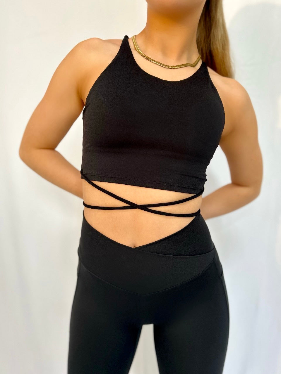 Criss Cross Crop Top